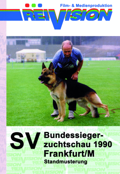 SV-Bundessiegerzuchtschau 1990 - Frankfurt - Standmusterung