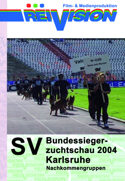 SV-Bundessiegerzuchtschau 2004 - Karlsruhe - Nachkommengruppen