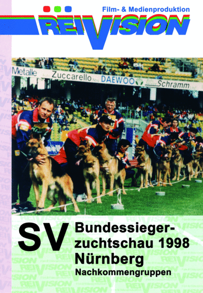SV-Bundessiegerzuchtschau 1998 - Nürnberg - Nachkommengruppen