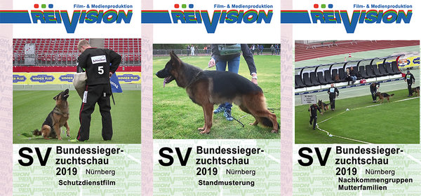 SV-Bundessiegerzuchtschau 2019 - Nürnberg - 3er Paket
