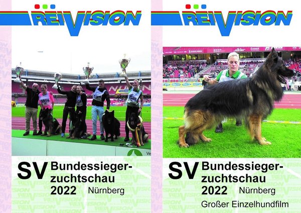 SV-Bundessiegerzuchtschau 2022 - Nürnberg - Kombi-Paket: Hauptfilm + Großer Einzelhundfilm